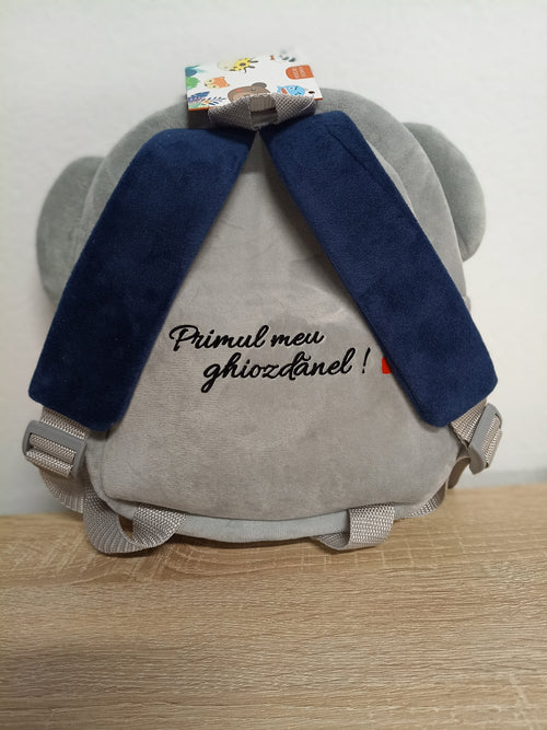 Ghiozdan Gradinita, model Elefant