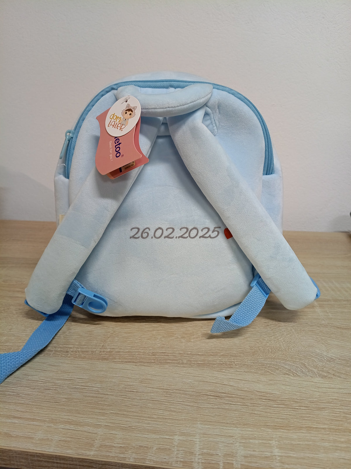 Ghiozdan Personalizat Iepuras Dragalas - Baieti