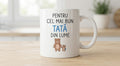 Cană pentru tată – Cel mai bun tată din lume, cu urs și pui de urs