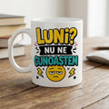 Cană amuzantă – Luni? Nu ne cunoaștem