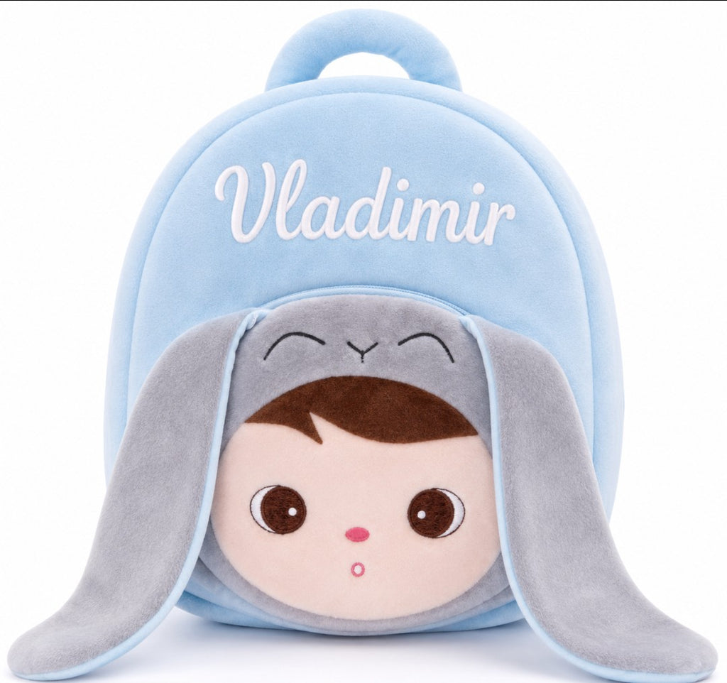 Ghiozdan Personalizat Iepuras Dragalas - Baieti