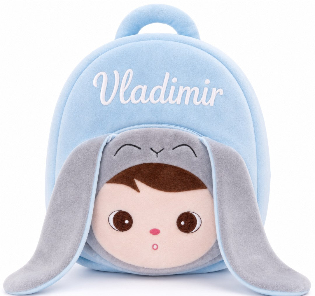 Ghiozdan Personalizat Iepuras Dragalas - Baieti