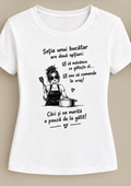 Tricou femei „Soția unui bucătar”, cu mesaj amuzant