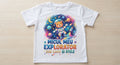 Tricou personalizat copii – Micul meu explorator, ursuleț astronaut