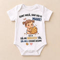 Body personalizat – Sunt mică, dar voi fi mare, biscuiți