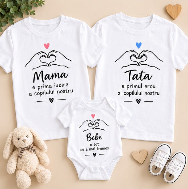 Set familie – Mama prima iubire, Tata primul erou și Bebe