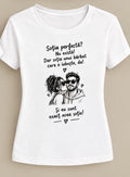Tricou femei „Soția perfectă?”, cu mesaj de iubire pentru soț
