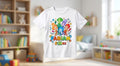 Tricou personalizat copii cu nume – Fabian, Fixiki cu cinci personaje