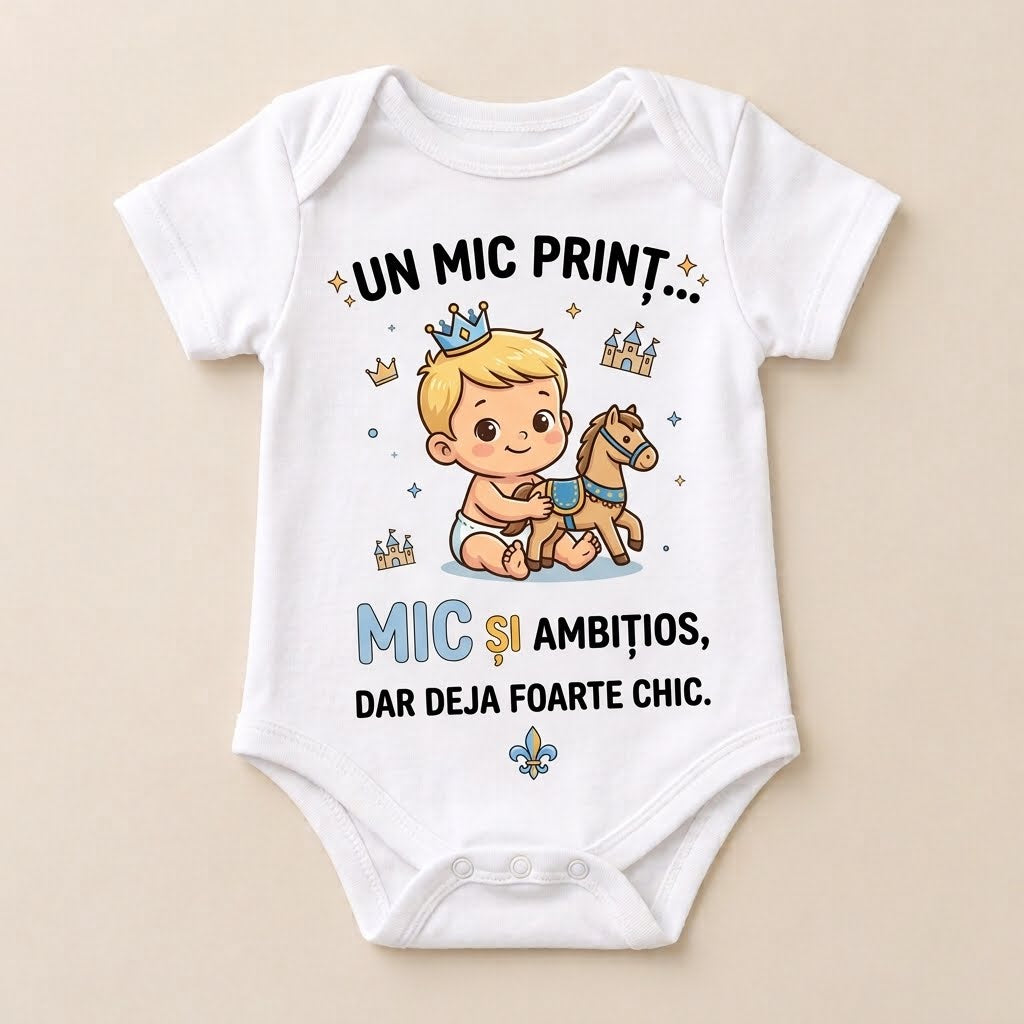 Body personalizat – Un mic prinț, mic și ambițios