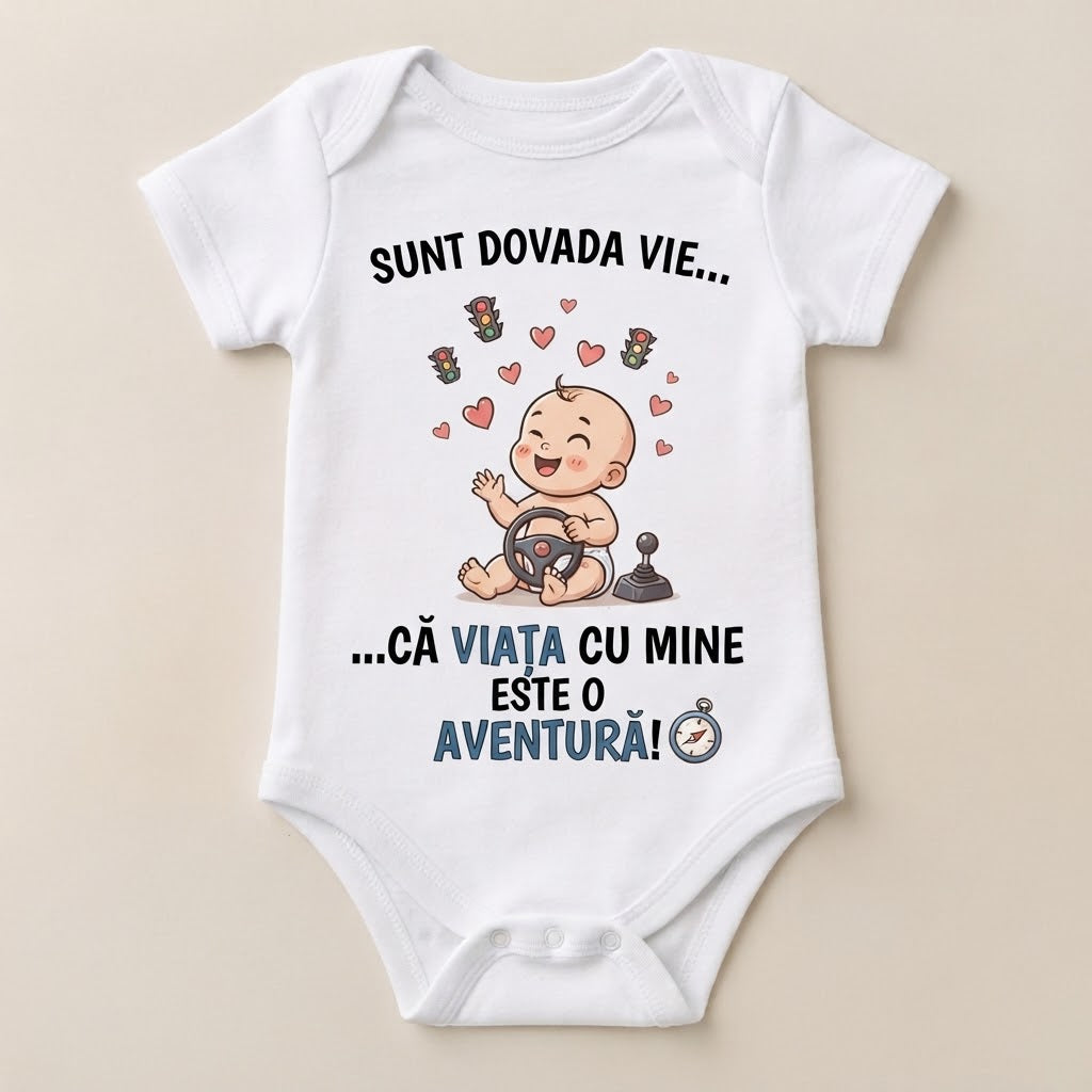 Body personalizat – Sunt dovada vie că viața cu mine este o aventură