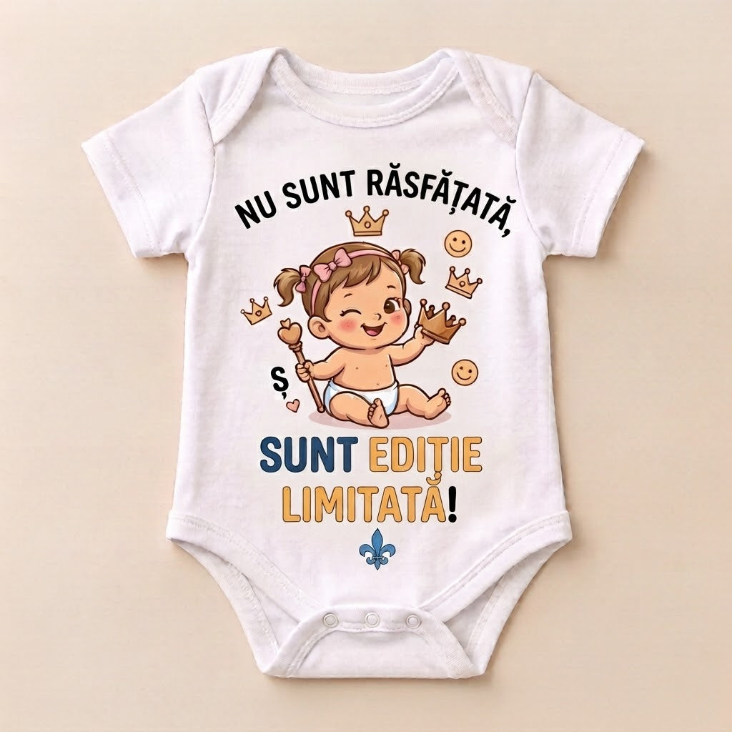 Body personalizat – Nu sunt răsfățată, sunt ediție limitată