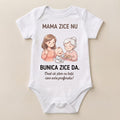 Body personalizat – Mama zice nu, bunica zice da
