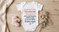 Body personalizat – Dragă Mami și Tati, sunt o minune mică