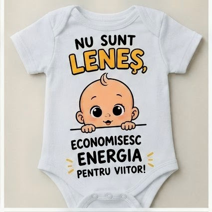 Body personalizat – Nu sunt leneș, economisesc energia pentru viitor