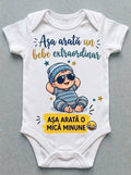 Body personalizat – Așa arată un bebe extraordinar, căciuliță albastră