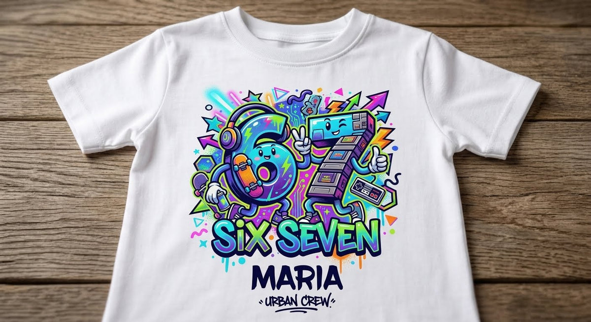 Tricou personalizat copii cu nume – Maria, Six Seven Urban Crew