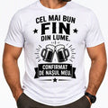 Tricou bărbați „Cel mai bun fin din lume”, confirmat de nașul meu