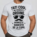 Tricou bărbați „Tati cool”, cu mesaj amuzant despre copii