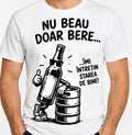 Tricou bărbați „Nu beau doar bere, îmi întrețin starea de bine!”