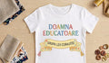 Tricou personalizat femei – Doamna Educatoare, Grupa Leii Curajoși