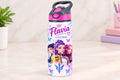 Bidon de apă personalizat HUNTR/X cu fluturi și nume, 650 ml