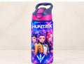 Bidon de apă personalizat HUNTR/X cu Rumi, Mira și Zoey, 650 ml