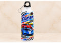 Bidon de apă personalizat cu mașini sport și nume, 500 ml