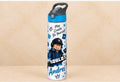 Bidon de apă personalizat cu Roblox și nume albastru, 650 ml