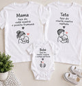 Set familie – Mama, Tata și Bebe, o echipă perfectă