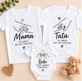 Set familie cu mâini – Te iubesc din tot sufletul, Bebe este iubirea noastră