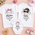 Set familie cu pisicuțe – Mama cea mai bună, Tata cel mai tare și Bebe