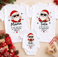 Set familie cu Moș Crăciun – Mama, Tata și Bebe, echipa de cadouri