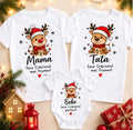Set familie de Crăciun cu reni – Mama, Tata și Bebe, Crăciunul perfect