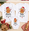 Set familie de Crăciun cu turtă dulce – Mama, Tata și Bebe, cele mai dulci amintiri