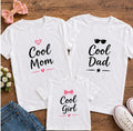 Set 3 tricouri familie – Cool Mom, Cool Dad și Cool Girl