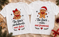 Set 2 tricouri cuplu de Crăciun – Tu faci sărbătorile mai dulci
