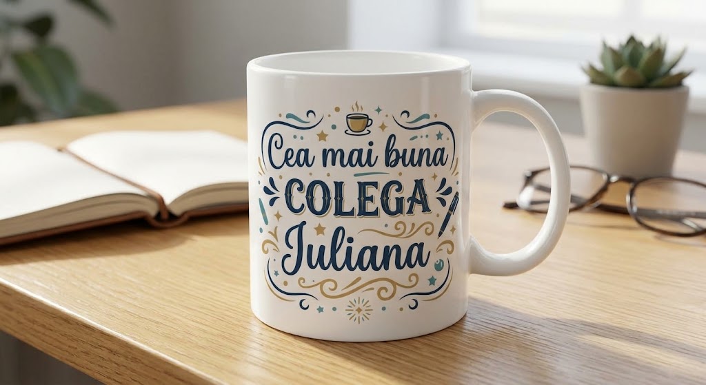 Cană pentru colegă – Cea mai bună colegă, Iuliana