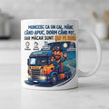 Cană pentru camionagiu – Muncesc ca un cal, dar sunt șef pe bune!